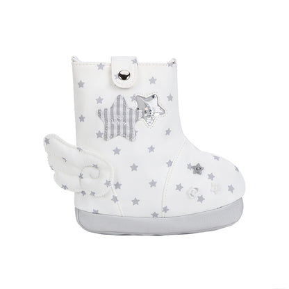 Vanwalk Cocoapie Series Cute Boot-Shaped Plush Crossbody Bag VS122